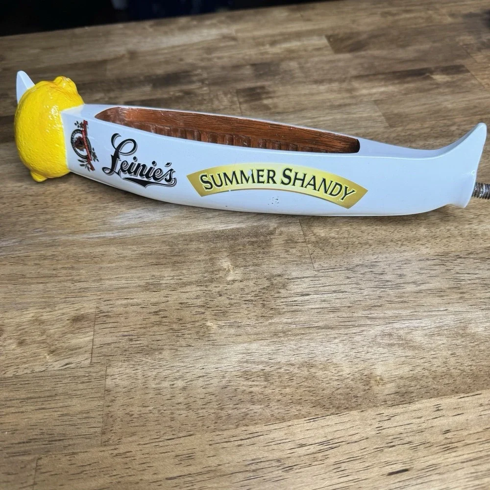 Leinenkugel's Summer Shandy Beer Tap Handle Lemon Bar Pub Kegerator